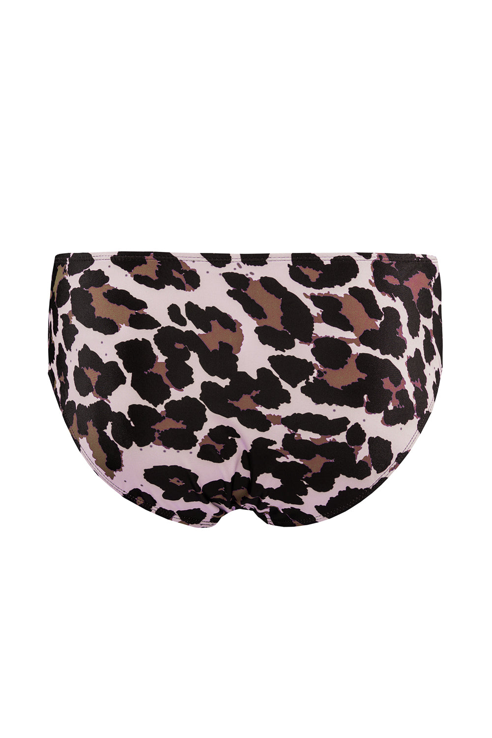 Sexy Halter Side Drawstring Top & Leopard Bottom Tankini Set
